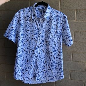 New Ash & Erie Short Sleeve button up shirt